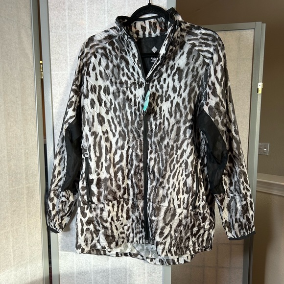 LuLaRoe Jackets & Blazers - NWT LuLaRoe Determined lightweight full zip jacket with high-low hem & mesh back